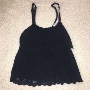 Abercrombie & Fitch Ruffled Top